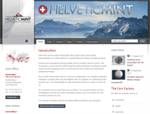 Tablet Screenshot of helvetic-mint.com